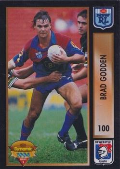 1994 Dynamic Rugby League Series 1 #100 Brad Godden Front